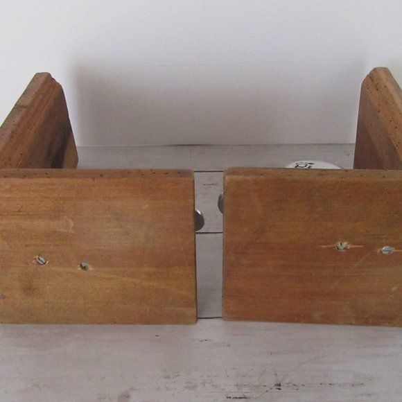 Silver & wood duck bookends - made in Mexico - Woodland - Hunting - Fathers Day - Picture 9 of 9